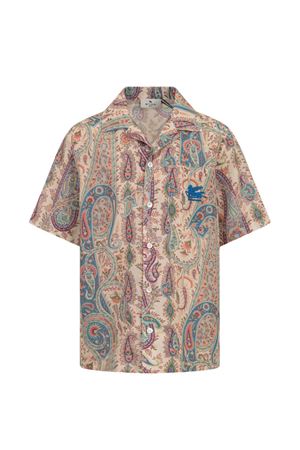 camicia con stampa paisley ETRO KIDS | GY5P61M0081107MC